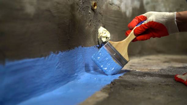 Commercial Foundation Crack Repair project at a Arlington Heights, WA business property by SJ Waterproofing Pros
